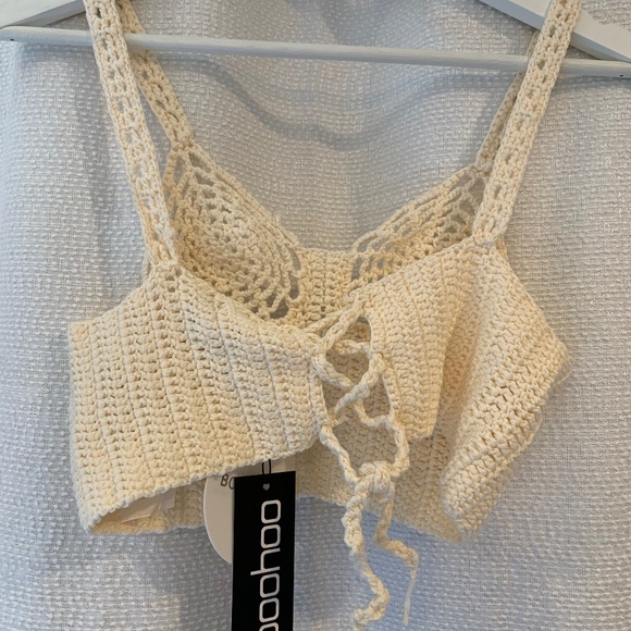 BNWT Boohoo Crochet Corset Top - Picture 2 of 3